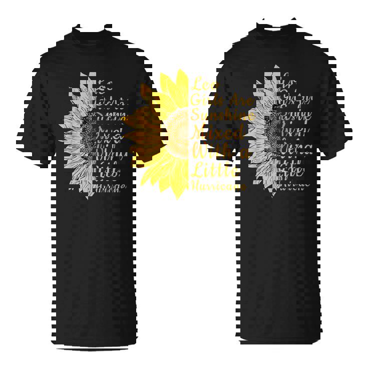 獅子座 ひまわり 花 恋人 7月8月誕生日 Tシャツ