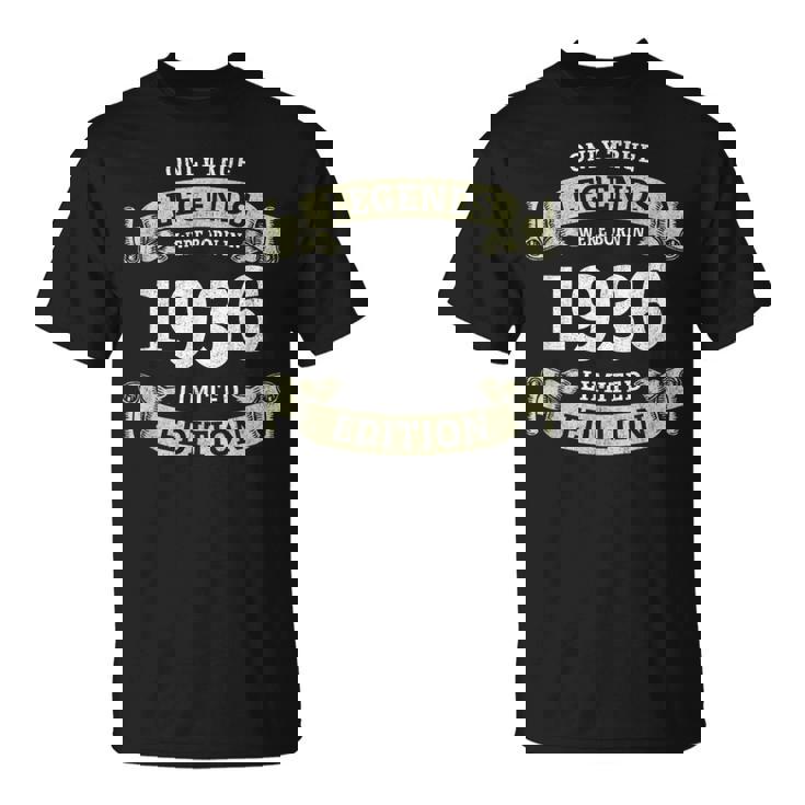 真の伝説は 1936 年に誕生しました ビンテージ 90 周年記念デザイン Tシャツ