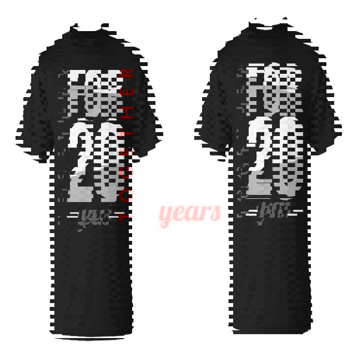 結婚20周年 結婚記念日 磁器 結婚記念日 Tシャツ