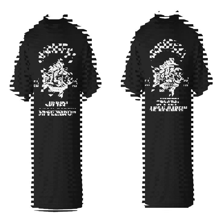 還暦祝い 魚釣りが趣味の60歳に贈る特別なお祝い 長寿・安全・大漁祈願 かっこいい Tシャツ