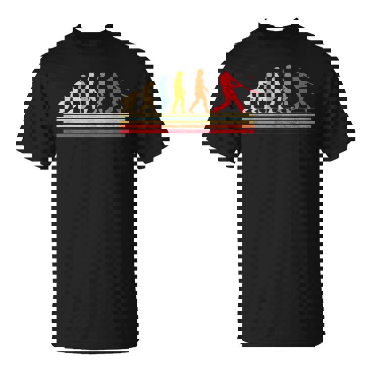 野球 人類の進化 面白いtシャツ おもしろ グッズ 服 ベースボール ネタ メンズ Evolution 野球部 男性 Tシャツ