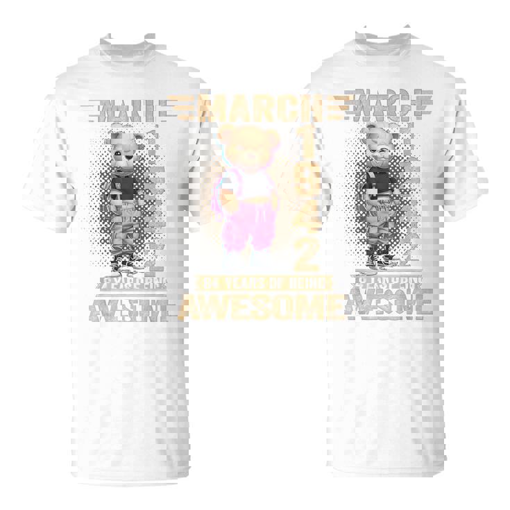 1942年3月 84歳の誕生日 84歳のテディベア Being Awesome Tシャツ