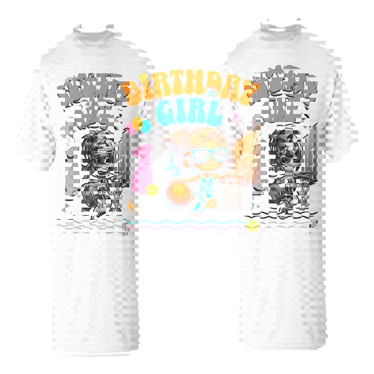 1歳の誕生日 バスケットボール 1歳 女の子 バスケットボール フープ ダンキング Tシャツ