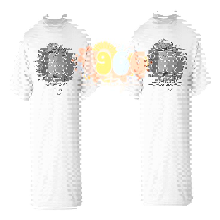 60歳 ヴィンテージ 1966 60歳の誕生日 ワイルドフラワー Tシャツ