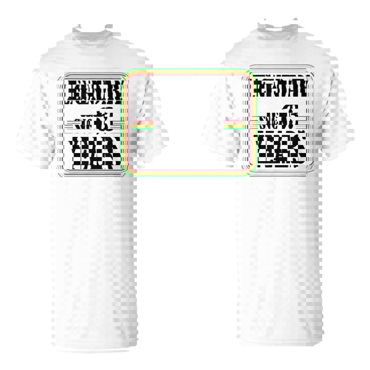 63歳の伝説、63歳の誕生日、ついに63歳 Tシャツ