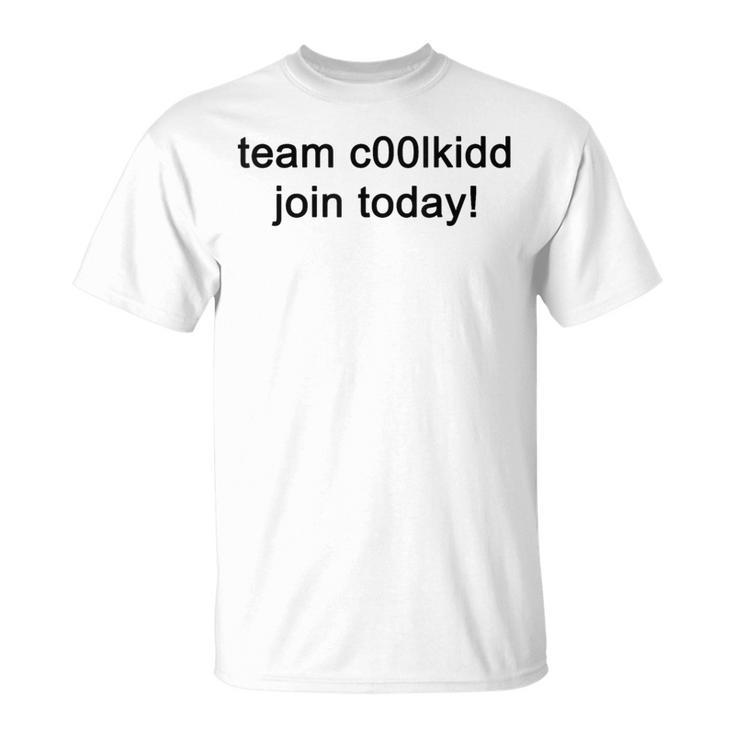 C00lkidd Team Únete Ahora Coolkidd C00lkid Coolkid Game Camiseta unisex