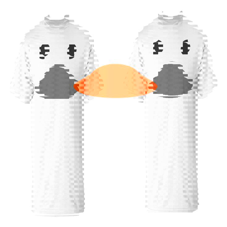 Easter Rubber Duck Face Halloween Costume Duckling T-Shirt