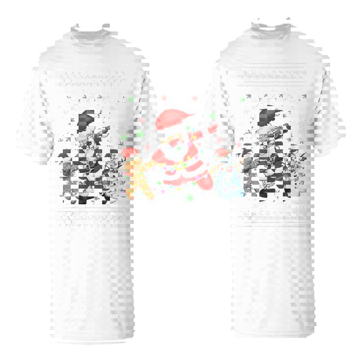 Dabbinganta Christmas おかしいdabサンタクロースクリスマス Tシャツ