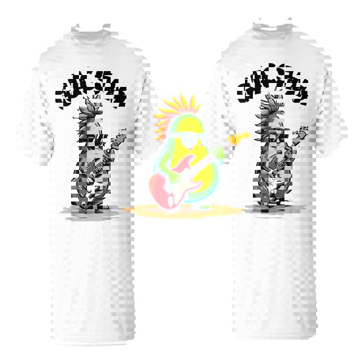 Guactar 面白い アボカド愛好家 食べ物 駄洒落プリント メンズ レディース キッズ Tシャツ