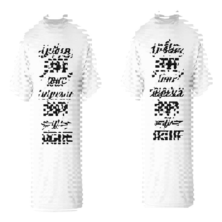 Hommeuper Papa Papy Qui Déchire Humour Retraité Papi Rigolo T-Shirt