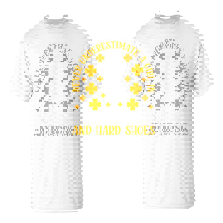 Irish Dancing Poodle Socks And Hard Shoes Irish Tap Dance T-Shirt