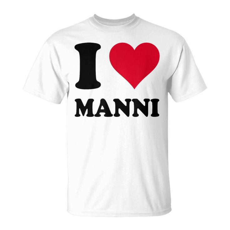 J'aime Le Manni T-Shirt