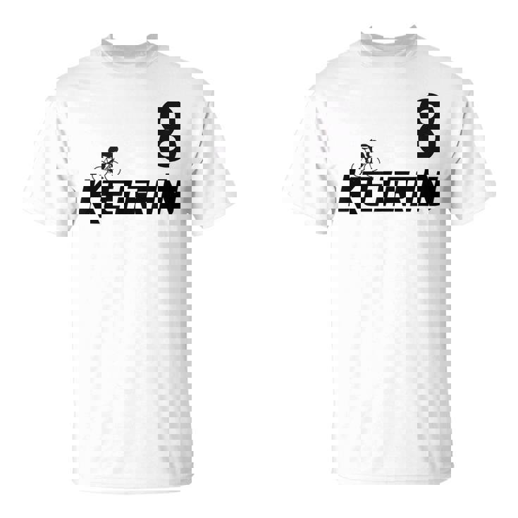 Keirin Pink Number 8 ピンクジャージ ナンバー8 レーシングリング Tシャツ