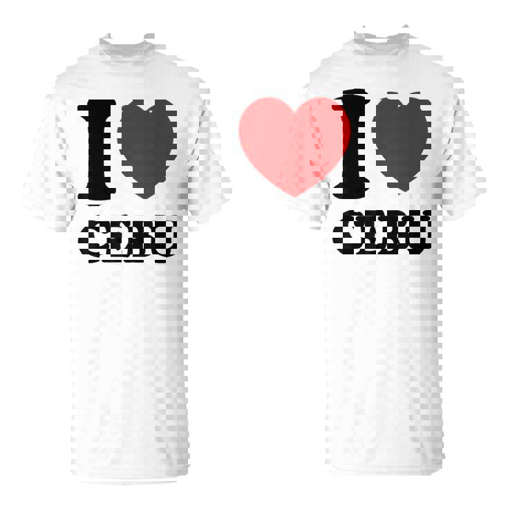 I Love Cebu フィリピン フィリピン人 Tシャツ