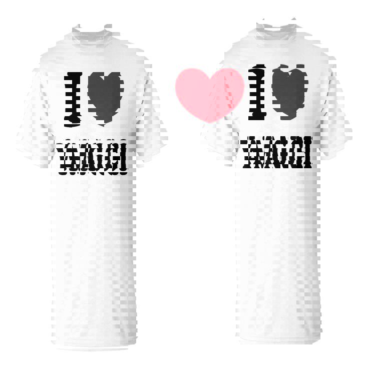 I Love Yamaguchi 山口大好き Tシャツ