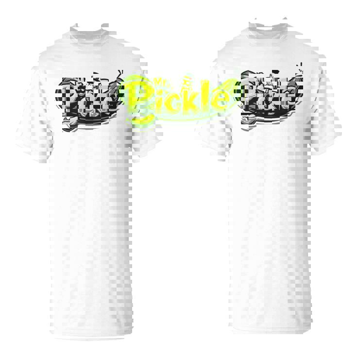 Mr Pickle ピクルス 風変わりで楽しいグラフィックピクルス Tシャツ