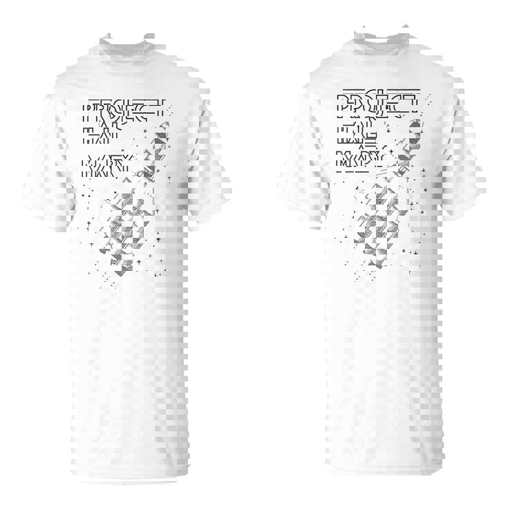 Project Hail Mary 宇宙ロケット船 Tシャツ