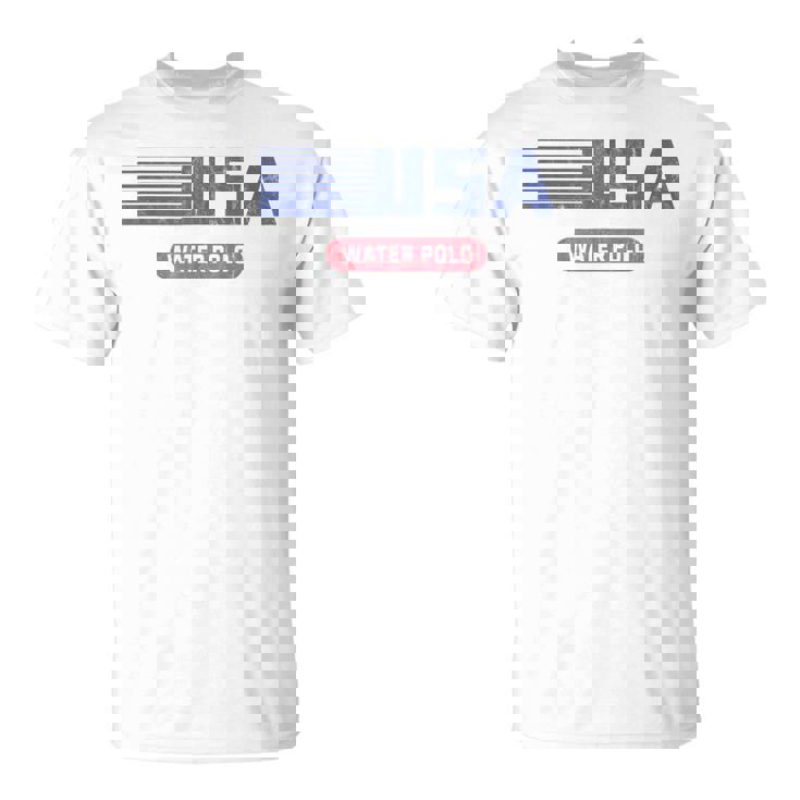 Retro USA 2020 Team American Water Polo Vintage T-Shirt