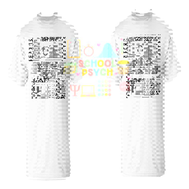 School Psychologist Psychology Teacher Appreciation T-Shirt