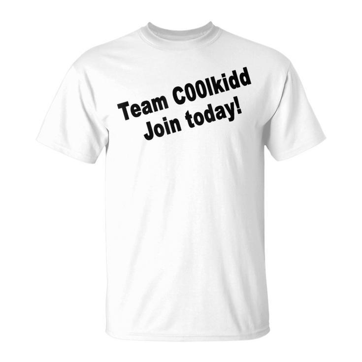 Team C00lkidd Únete Ahora Coolkidd C00lkid Coolkid Game Camiseta unisex