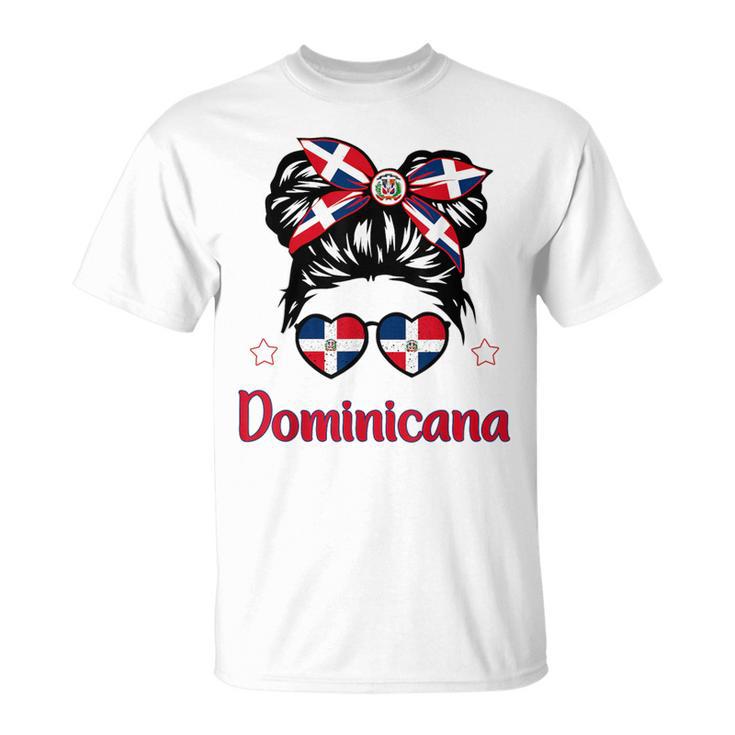 Toddler Girl Dominican Republic- Flag Hispanic Heritage T-Shirt