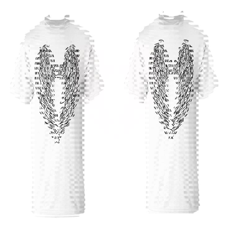 かわいい天使の羽 Tシャツ