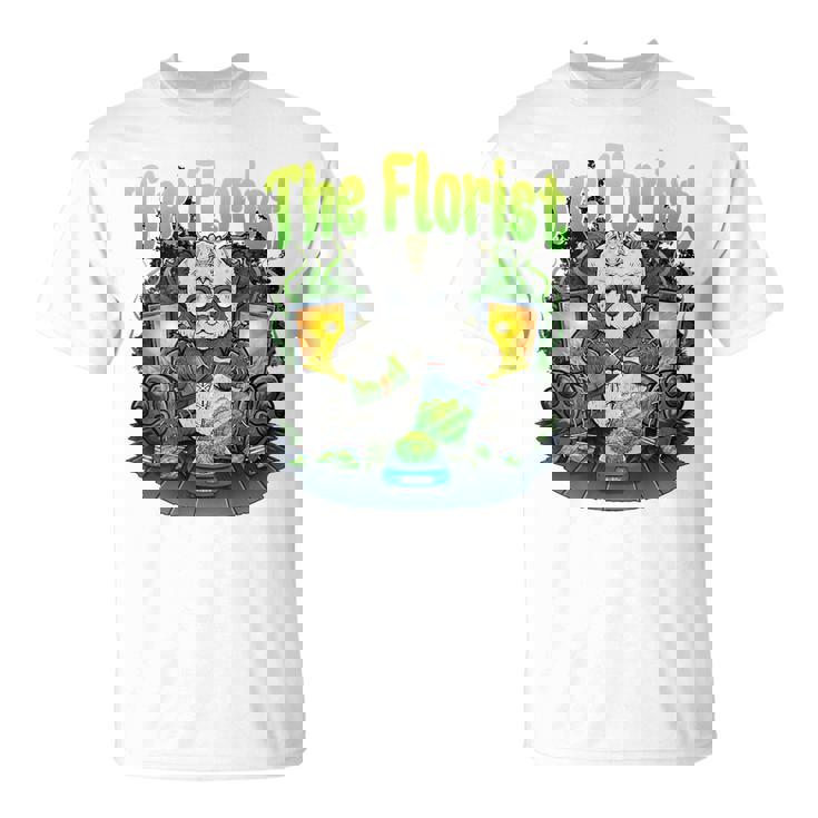 ウィードパンダ コスチューム 大麻好き 喫煙パンダ 「バックプリント」 Tシャツ