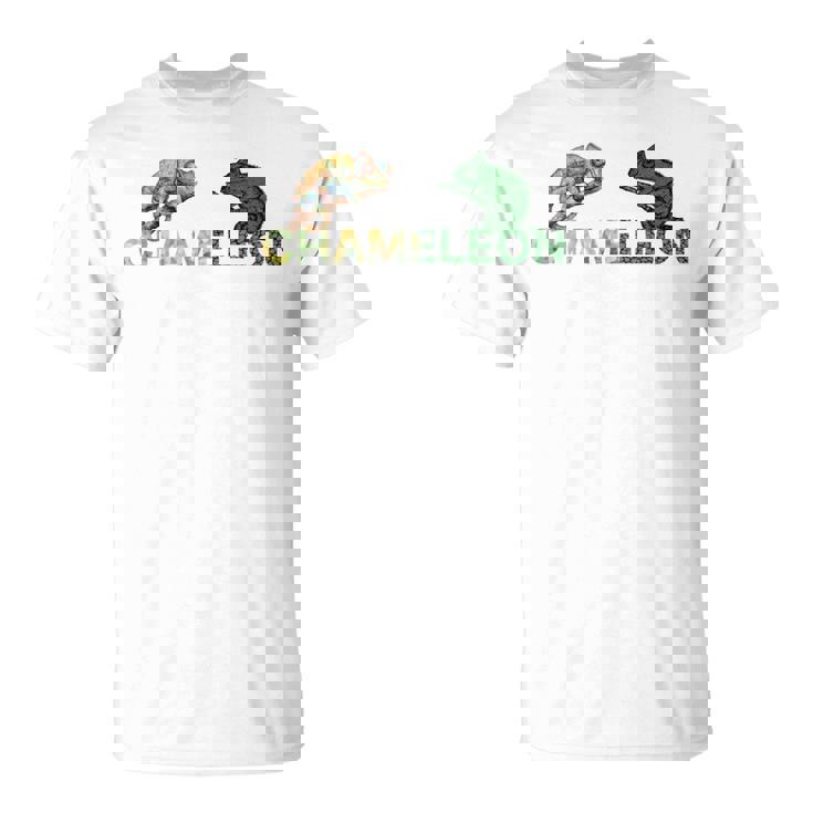 カラフル カメレオン 長袖tシャツ Tシャツ