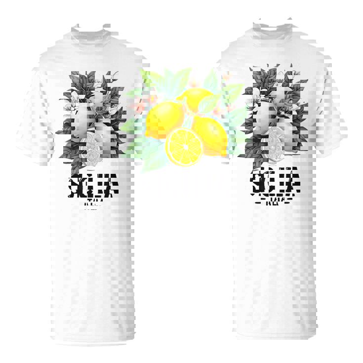 シチリア イタリア シチリア イタリア フレッシュ イタリアン レモン シチリア Tシャツ