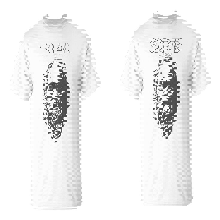 ソクラテスtシャツ 古代ギリシャ哲学者 Tシャツ