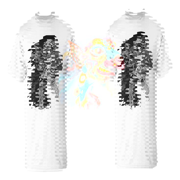 ババヤガ 神話 グラフィック ファンタジー イラスト ババヤガ Tシャツ