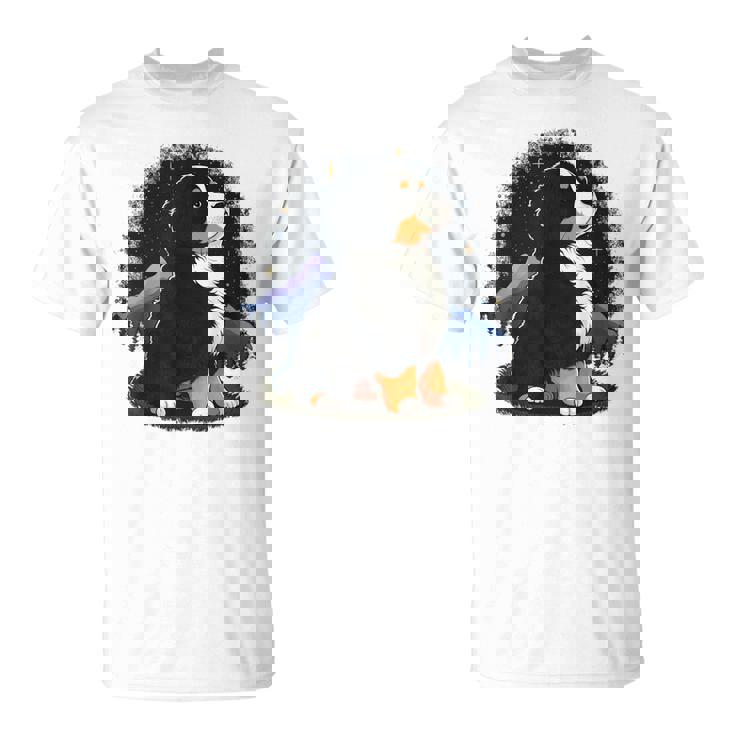 バーニーズマウンテンドッグ かわいいバーニーズマウンテンドッグ Tシャツ