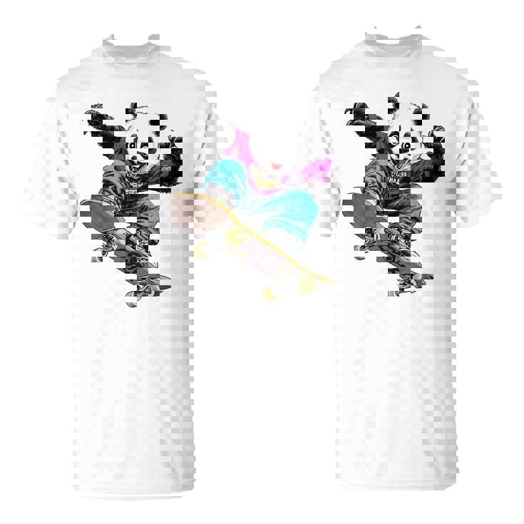 パンダベア スケートボード スケーター パンダベ Tシャツ