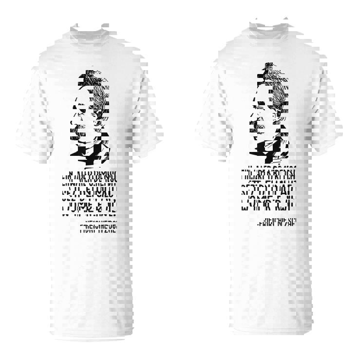 フリードリヒ・ニーチェ哲学 ドイツ哲学 Tシャツ