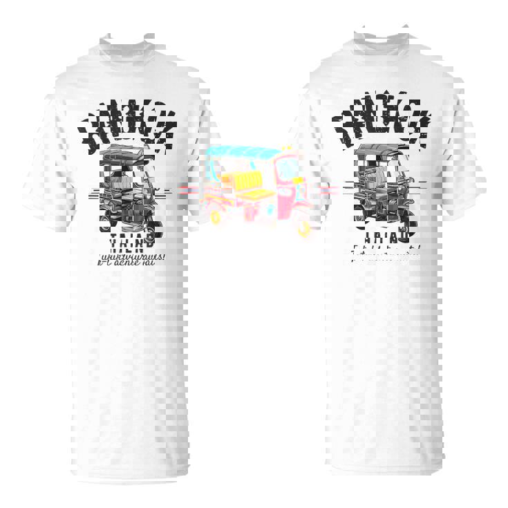 ヴィンテージ トゥクトゥク バンコク タイ Tシャツ