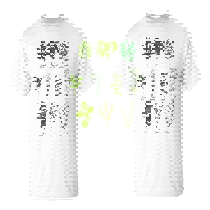 ヴィンテージボタニカルハーブ ハーブコレクション ハーバリスト Tシャツ