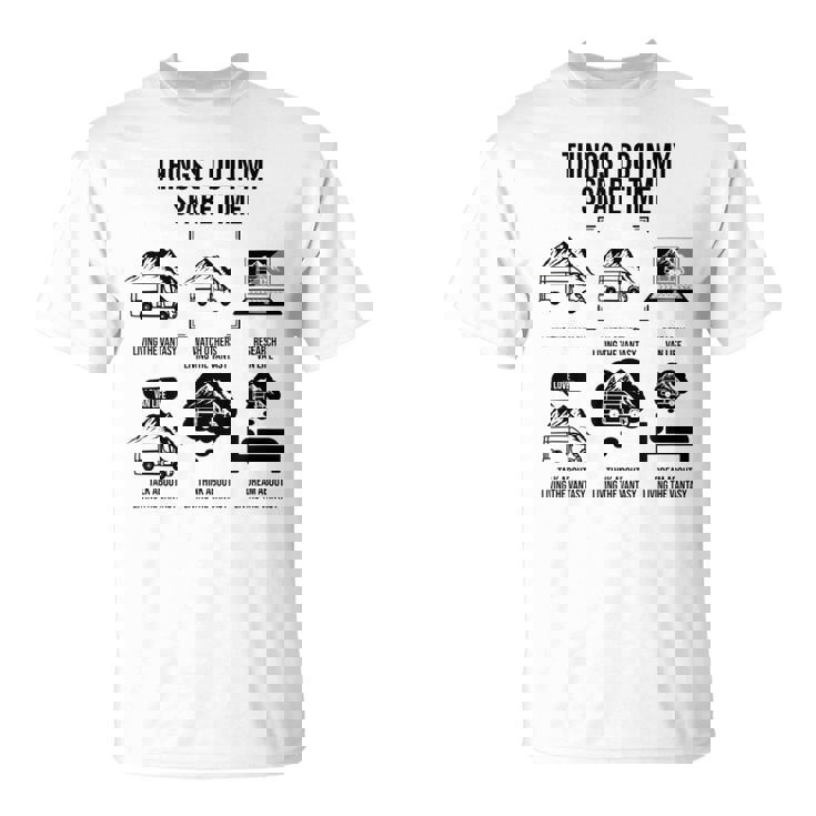 暇なときにやること、キャンピングカー、キャンピングカー Tシャツ