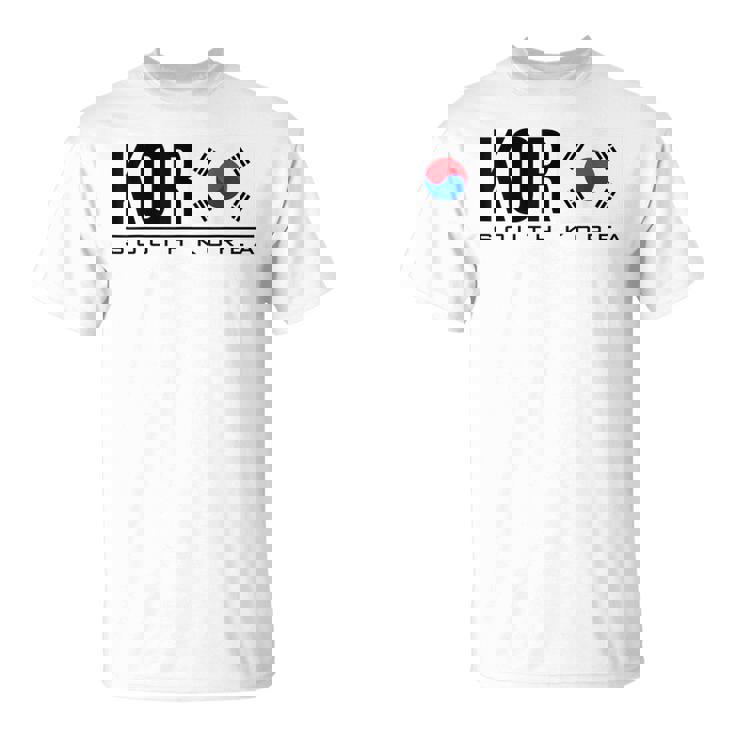 韓国国旗 韓国スポーツゲーム アスレチックジャージースタイル Tシャツ