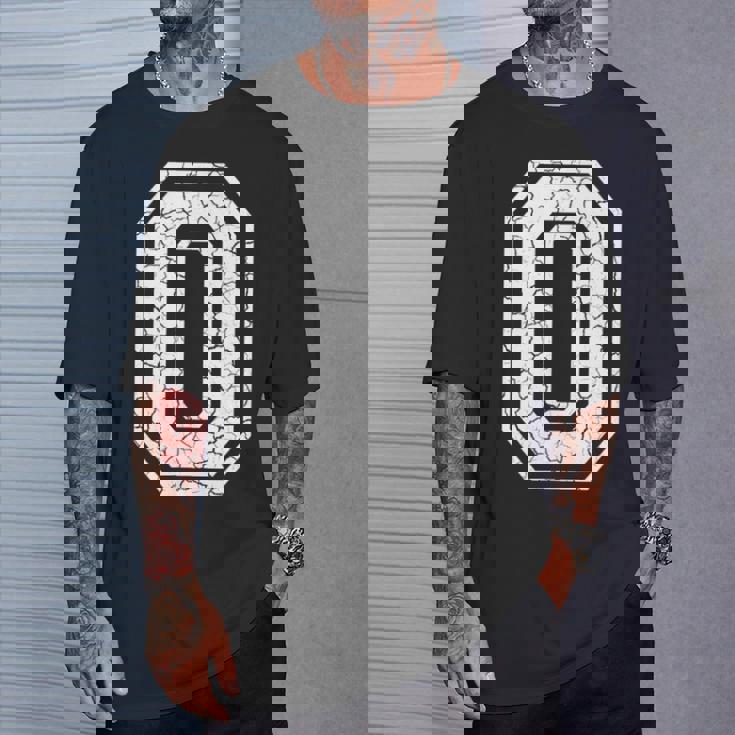 0番チームゼロ スポーツ グランジ 代表チームマッチング Tシャツ 彼への贈り物