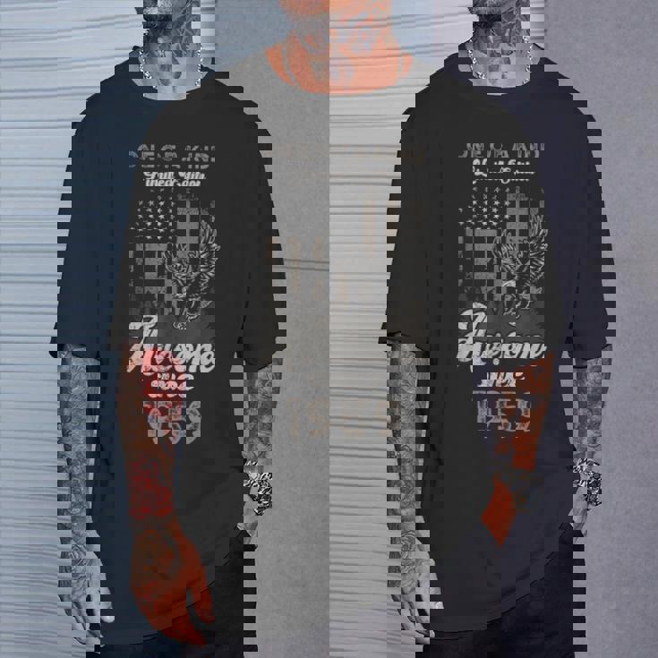 1959年、アメリカ国旗、イーグル、67歳の誕生日、愛国的 Tシャツ 彼への贈り物