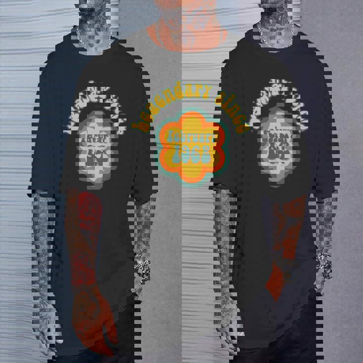 1968 年 2 月生まれ 誕生日 1968 年 2 月以来のレジェンド 長袖tシャツ Tシャツ 彼への贈り物