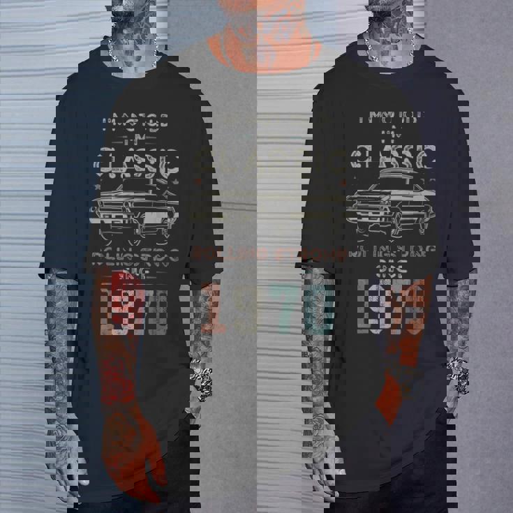 1970年生まれ、56歳の誕生日 クラシックカー Tシャツ 彼への贈り物