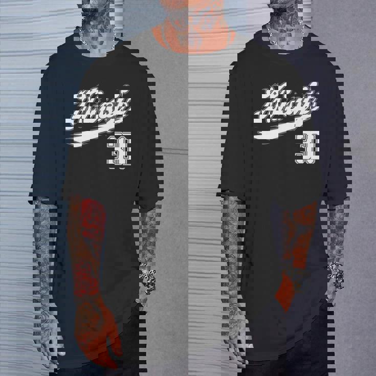 30 歳 誕生日 三十路 祝い 30歳 30才 お祝い 男性 女性 アラサー 贈り物 野球 ユニフォーム 長袖tシャツ Tシャツ 彼への贈り物