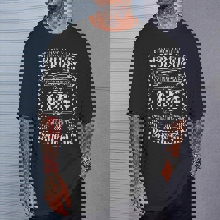 50歳の誕生日レジェンドは1976年2月に誕生しました。 Tシャツ 彼への贈り物