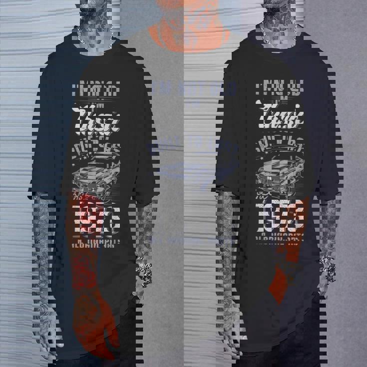 53歳の誕生日 1973年クラシックカー Tシャツ 彼への贈り物