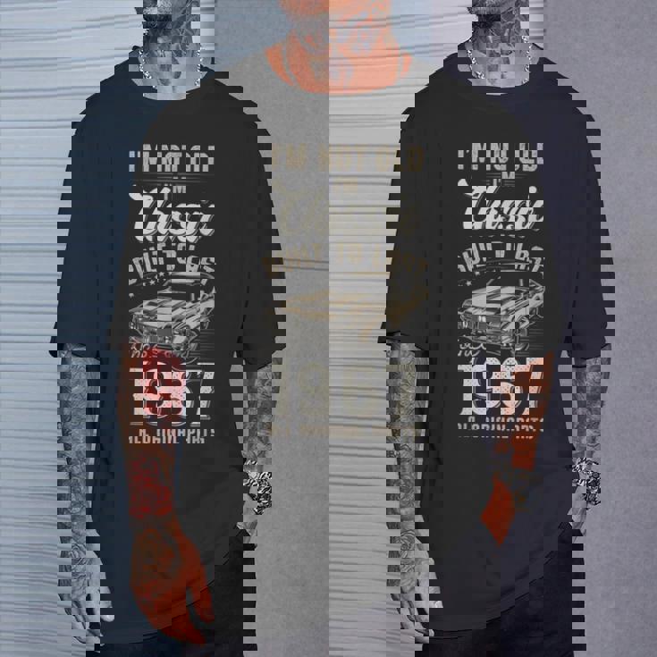 59歳の誕生日 1967年生まれのクラシックカー Tシャツ 彼への贈り物