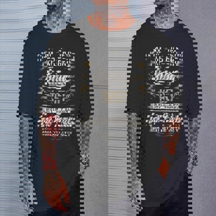 75歳の誕生日プレゼント ヴィンテージ 1951年 男性 面白い 75歳 1951年 長袖tシャツ Tシャツ 彼への贈り物