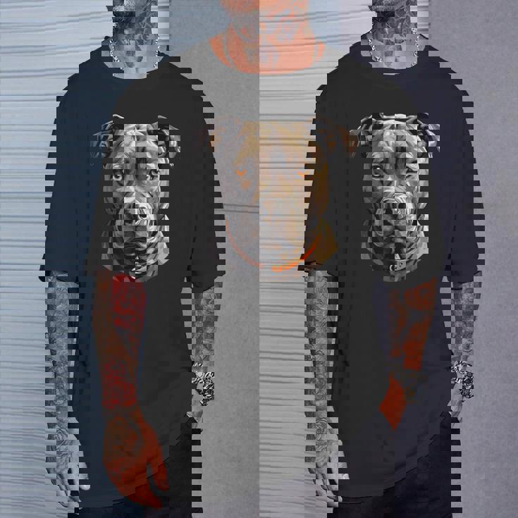 American Pitbull Dog アメリカンピットブル Tシャツ 彼への贈り物