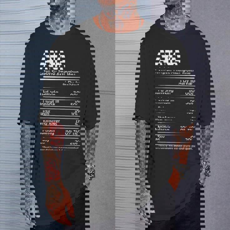 Ana Is My Name おもしろネームタグ Tシャツ 彼への贈り物