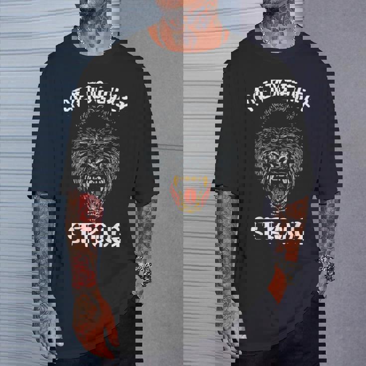 Ape Together Fuerte Meme Camiseta unisex Regalos para él